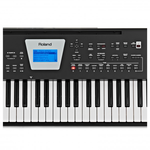 Roland BK-3 Compact Backing Keyboard, Black