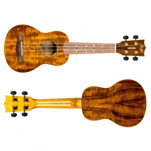 Ukulele Adulte Diamond Head DU-350C Flamed Acacia Concert Uke Ukulele - Saga Music Duc445 Concert Ukulele - Acacia (gloss Price