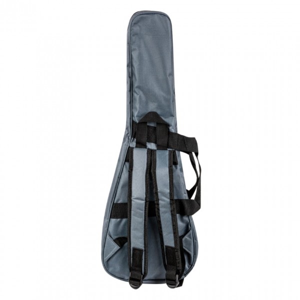 Flight NUS200 Soprano Ukulele, Teak - Gig Bag Back