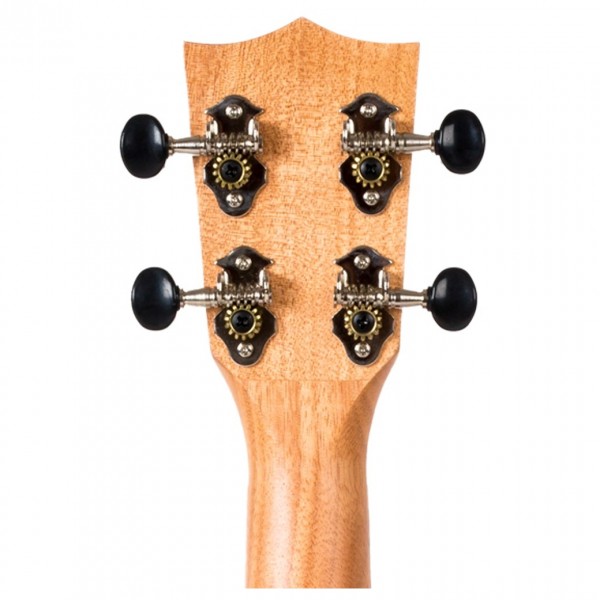 Flight NUS380 Soprano Ukulele, Jade - Headstock Back