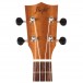 Flight NUS380 Soprano Ukulele, Coral - Headstock Front