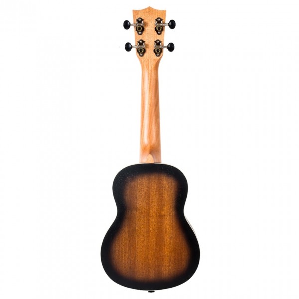 Flight NUS380 Soprano Ukulele, Amber - Back