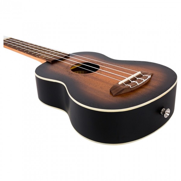 Flight NUS380 Soprano Ukulele, Amber - Body