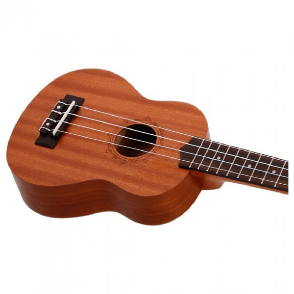Flight NUS310 Soprano Ukulele, Sapele - Body