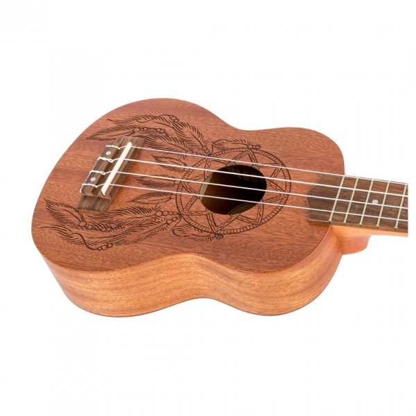 Flight NUS350DC Soprano Ukulele, Dreamcatcher - Body