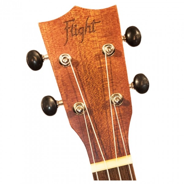 Flight NUS350DC Soprano Ukulele, Dreamcatcher - Headstock Front