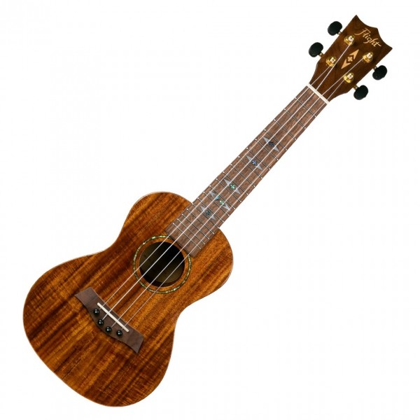 Flight DUC445 Concert Ukulele, Acacia (Gloss)