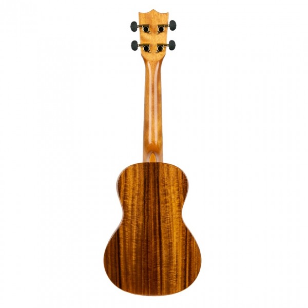 Flight DUC445 Concert Ukulele, Acacia (Gloss) - Back