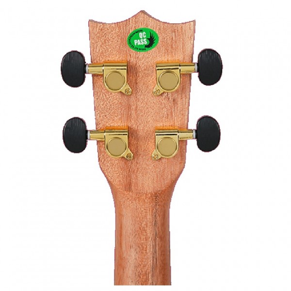 Flight DUC450 Concert Ukulele, Mango - Headstock Back