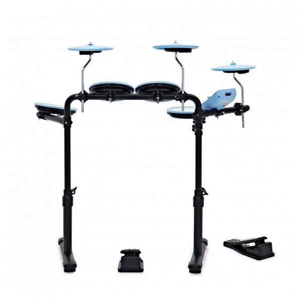 VISIONDRUM Compact Mesh Electronic Drum Kit Amp Pack, Blue