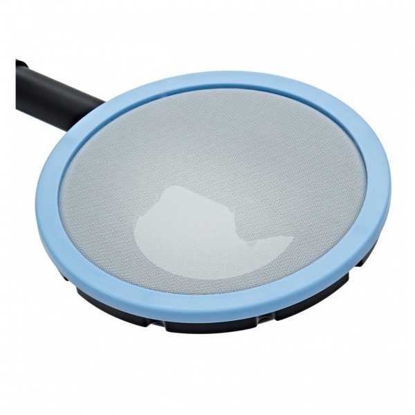 VISIONDRUM Compact Mesh Electronic Drum Kit Amp Pack, Blue