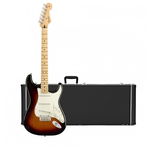 Fender Player Stratocaster MN, 3-Tone Sunburst & Case by Gear4music