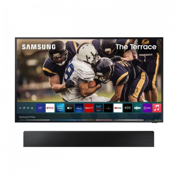 Samsung 75" Terrace QLED 4K HDR Outdoor TV and free Terrace Soundbar