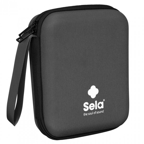 Sela Art Series Kalimba 10, Little Monster Laser - Case Closed Angle