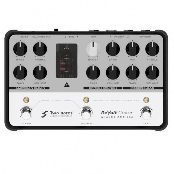 Two Notes ReVolt Guitar Toolkit Pedal- Front