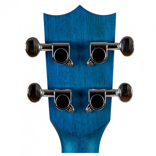 Flight AUC Concert Ukulele, Elise Ecklund City - Headstock Back