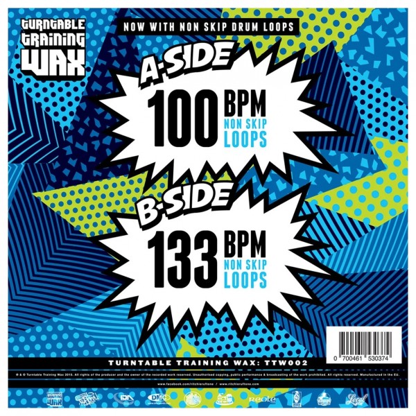 Practice Yo Cuts Volume 2 Vinyl Record - Rear Cover
