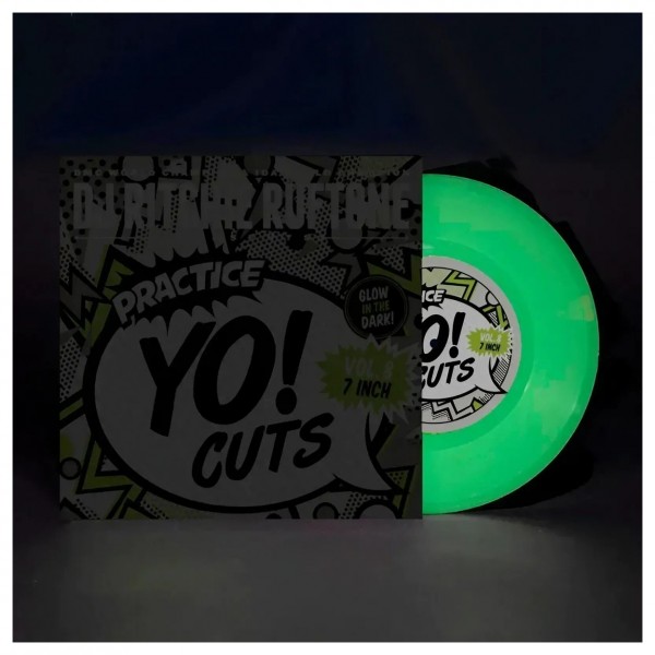 TTW Records Practice Yo! Cuts Vol. 8, 7" , Glow In The Dark - Vinyl w/ Sleeve