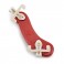 Viva Flex Violin Shoulder Rest, 1/8 - 1/4 Size, Red