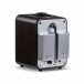 Ruark Audio R1 MK4 Bluetooth Radio, Espresso Back Battery View