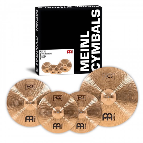 Meinl Bronze Complete HCS Cymbal Set
