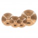 Meinl Bronze Complete HCS Cymbal Set - Cymbals only
