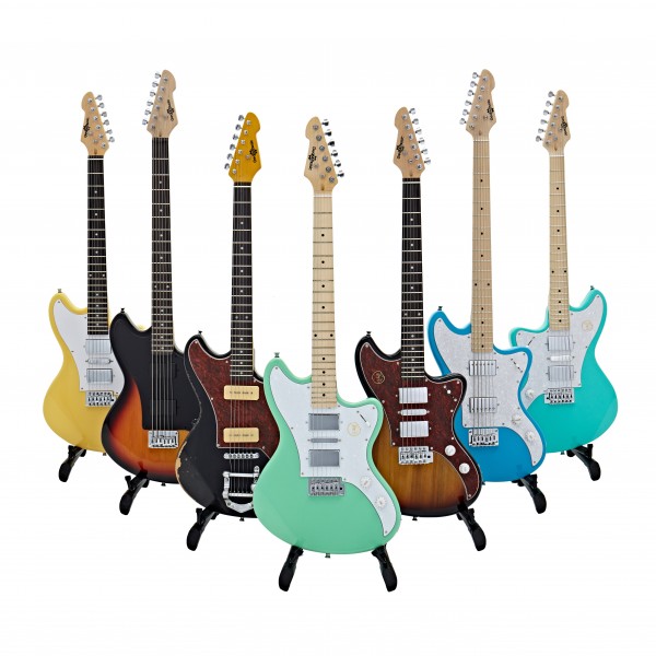 Seattle Baritone Guitar by Gear4music, Sunburst
