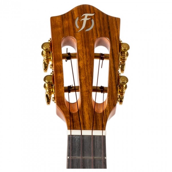 Flight Sophia Concert Electro Ukulele, Spruce Top - Headstock Front