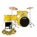 Tama Imperialstar 22'' 6pc Drum Kit w/Meinl talerze perkusyjne, Electric Yellow