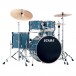 Tama Imperialstar 22'' 5pc Drum Kit, Hairline Blue