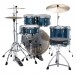 Tama Imperialstar 22'' 5pc Drum Kit, Hairline Blue - Rear