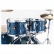 Tama Imperialstar 22'' 5pc Drum Kit, Hairline Blue - Rack Toms