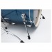 Tama Imperialstar 22'' 5pc Drum Kit, Hairline Blue - Bass Drum Spurs