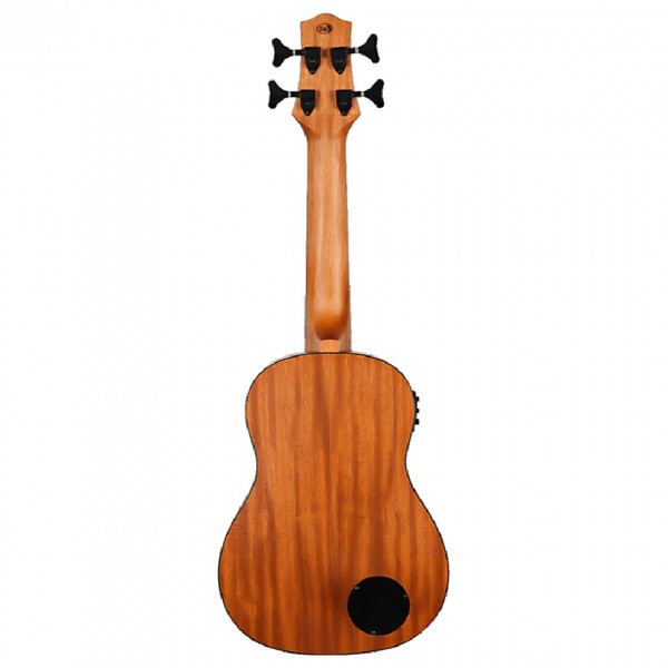 Flight DUBS Electro Bass Ukulele, Mahogany - Back