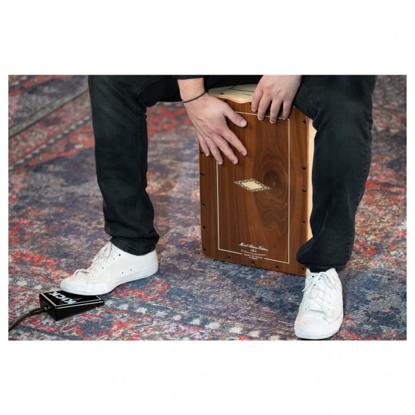 Meinl Percussion Digital Stomp Box, Kick - Cajon Playing Example