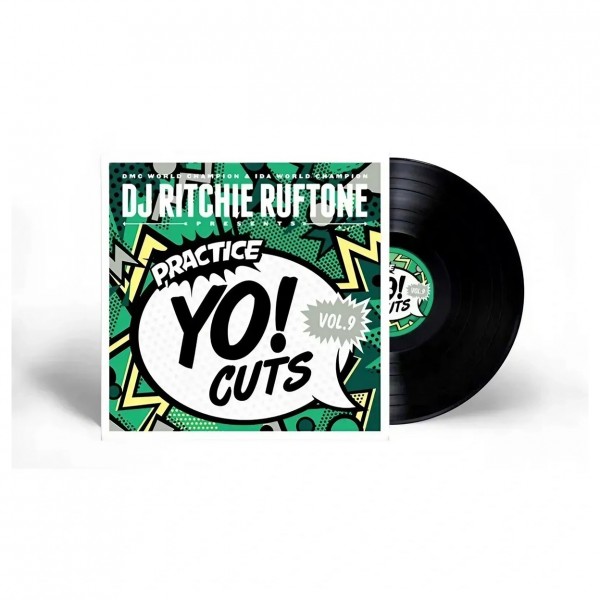 Tunrtable Training Wax Practice Yo! Cuts Vol. 9 - Vinyl w/ Cover