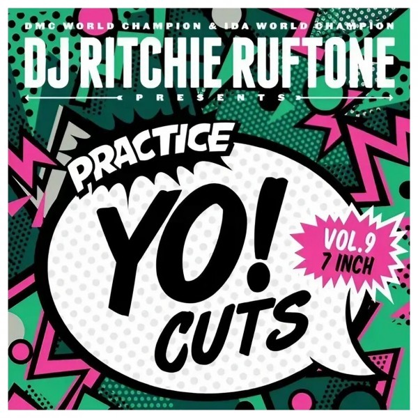 TTW Records Practice Yo! Cuts Vol. 9, 7", Green - Front