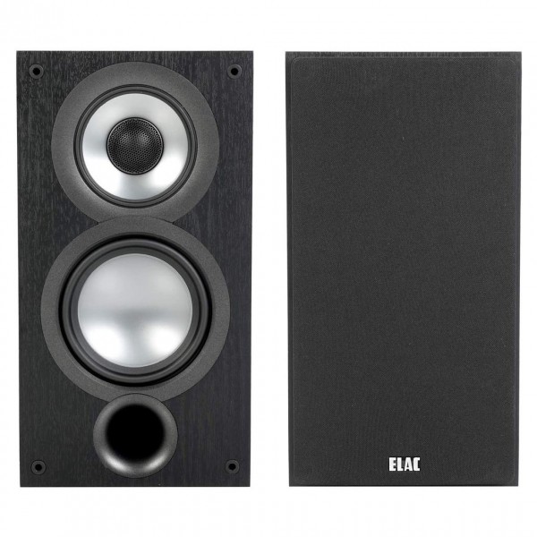 ELAC Uni-Fi 2.0 Black Bookshelf Speaker (Pair)