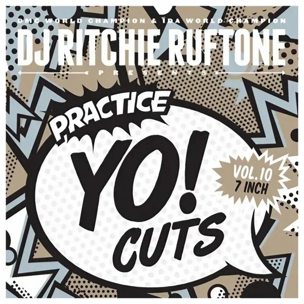 TTW Records Practice Yo! Cuts Vol. 10, 7", Gold - Front