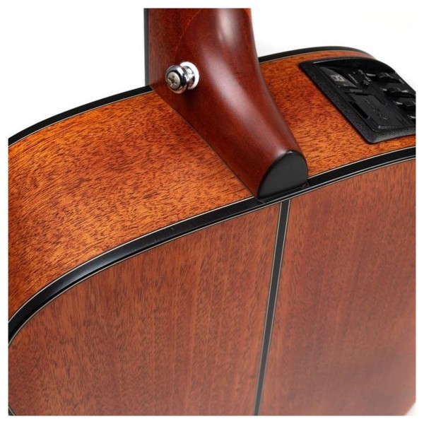 Takamine GLD11E NS Dreadnought Electro Acoustic, Natural Satin - Back