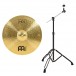 Meinl HCS 20'' Ride Cymbal & Gear4music Boom Arm Stand, Black