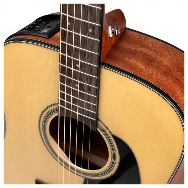 Takamine GLD12E NS Dreadnought Electro Acoustic, Natural Satin - Body