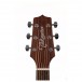 Takamine GLD12E NS Dreadnought Electro Acoustic, Natural Satin - Headstock Front