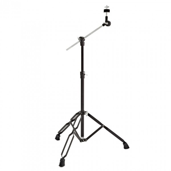 Boom Arm Cymbal Stand by Gear4music, Black