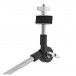 Boom Arm Cymbal Stand by Gear4music, Black - Wingnut and Felt