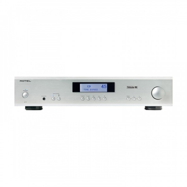Rotel A11 Vollverstärker &Bowers & Wilkins 606 Lautsprecher, Eiche | AV.com