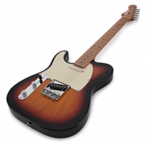 Jet Guitars JT-300 Roasted Maple Left Handed, Sunburst