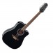 Takamine GD38CE Dreadnought 12 String Electro Acoustic, Black Gloss