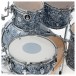 DW Design Series 22'' 5pc w/Snare , Silver Slate Marine - Snare Top