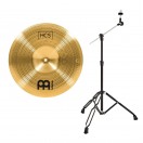 Meinl HCS 16'' China Cymbal & Gear4music Boom Arm Stand, Black